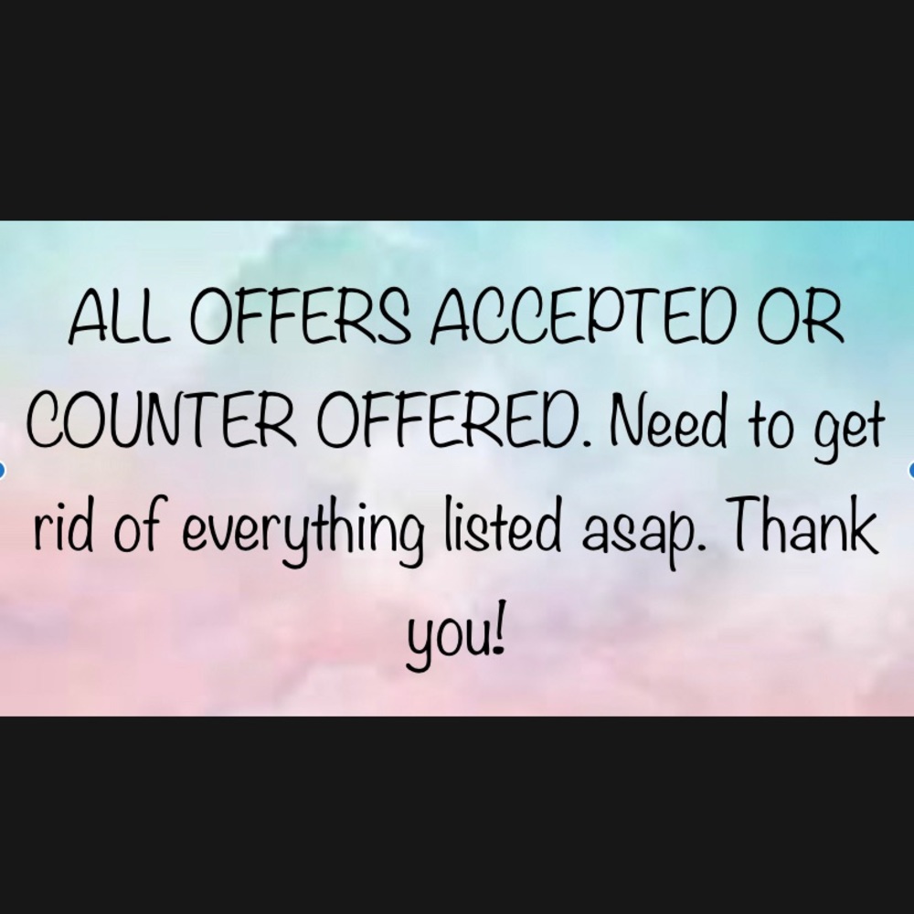 Make offers need to clear closet